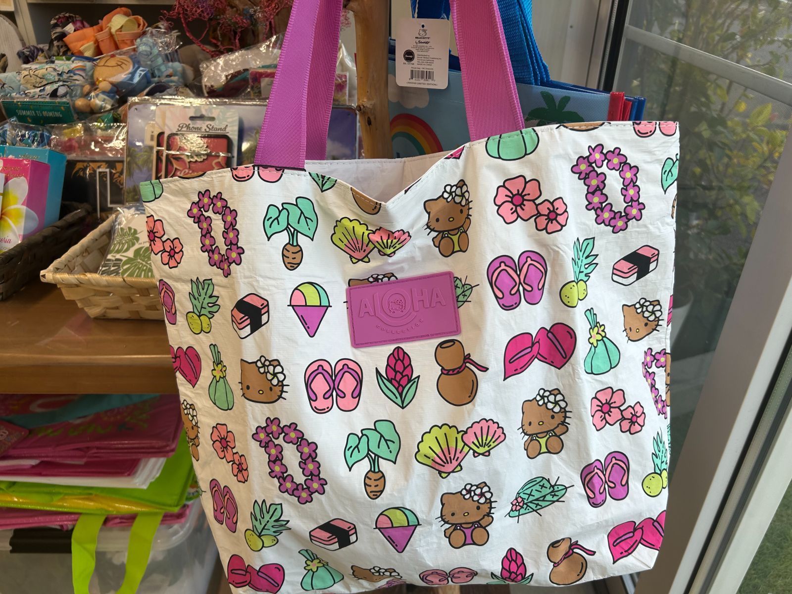 ALOHA COLLECTION 日焼けキティ　トートバック ハワイ限定日焼けキティ Aloha Collection × Hello Kitty コラボ