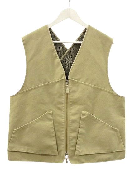 トップス OLD JOE 23SS BONDING DUCK FILED VEST OLD JOE 23SS BONDING DUCK FILED VEST