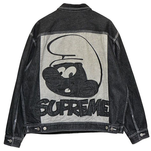 Supreme シュプリーム 2020AW Smurfs Denim Trucker Jacket デニム