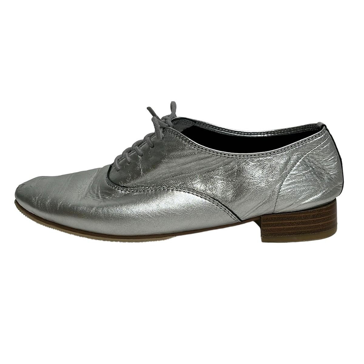 repetto(レペット) シューズ 38 レディース - シルバー アウトソール張