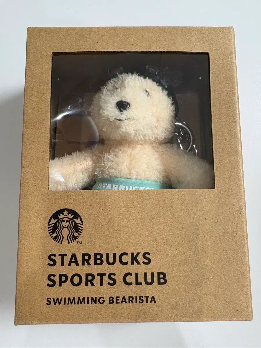 スターバックス スポーツ ベアリスタ キーチェーン スイミング