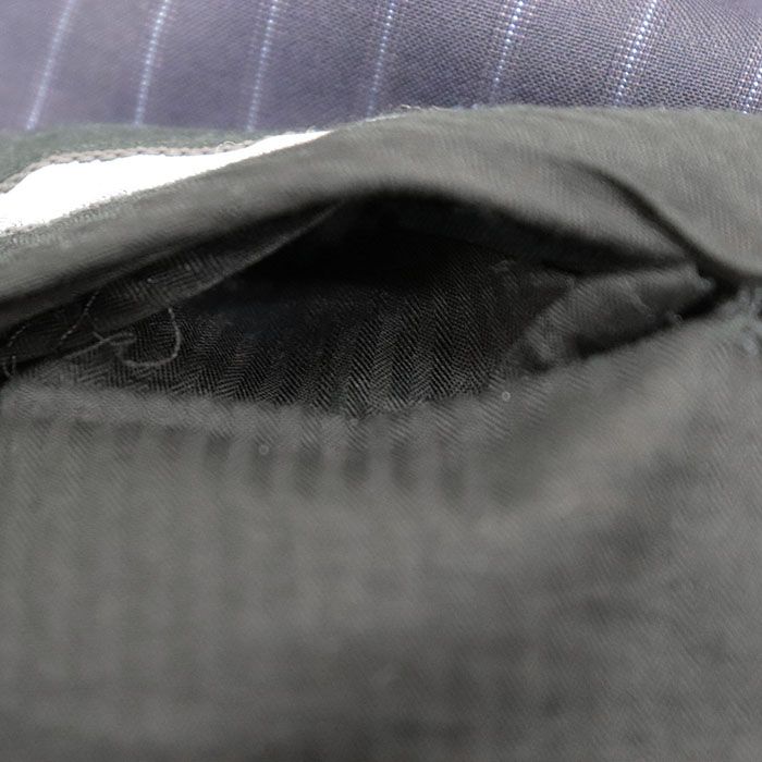 ARMANI アルマーニ コレッツォーニ スーツ セットアップ ピンストライプ テーラード 2 B ウール ジャケット 1タック テーパードシルエット スラックス メンズ サイズ 52 R ネイビー 紺 イタリア製 リピーター多 その他 