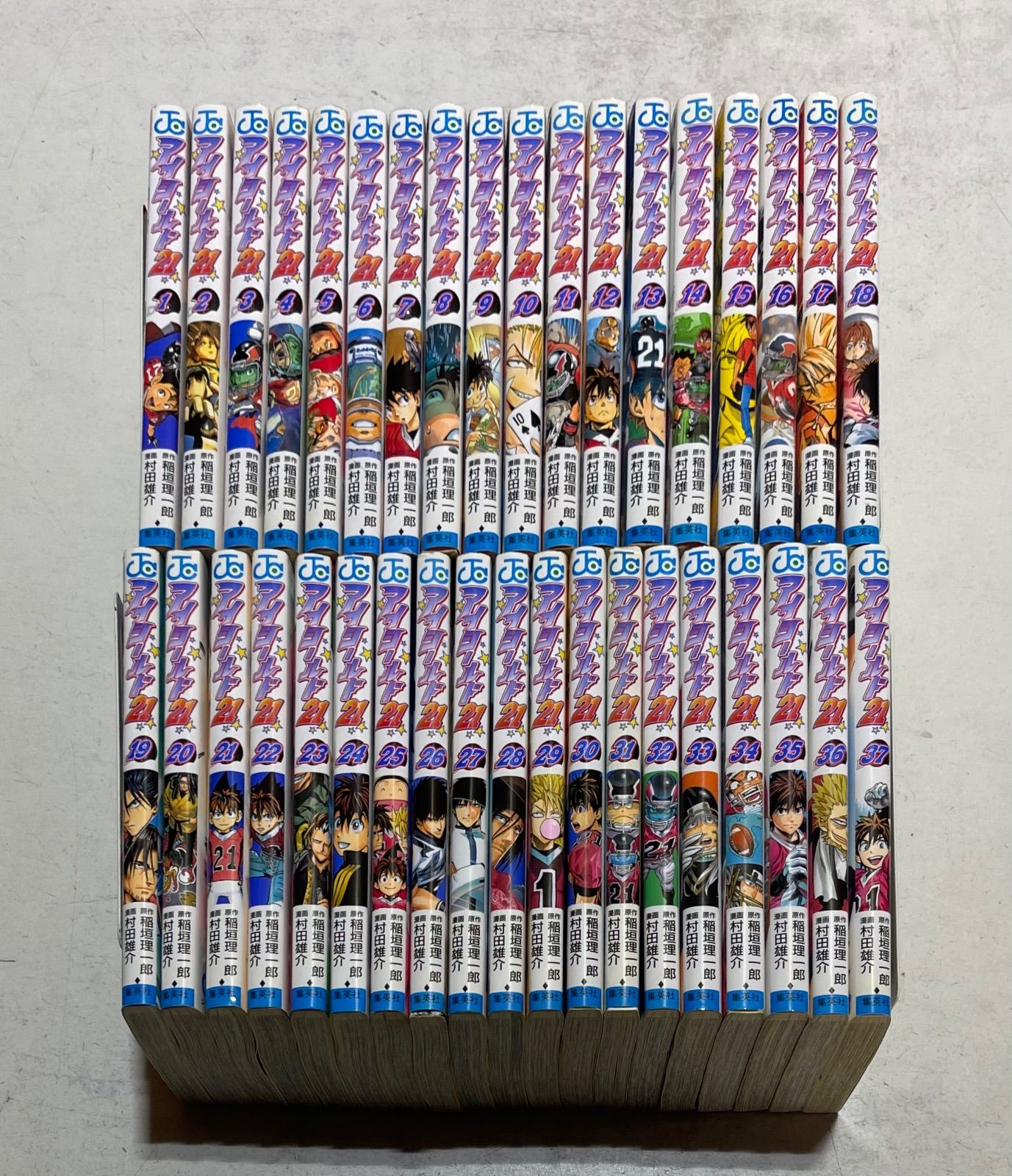 アイシールド21 コミック 全37巻完結セット+おまけ付き！ 村田雄介