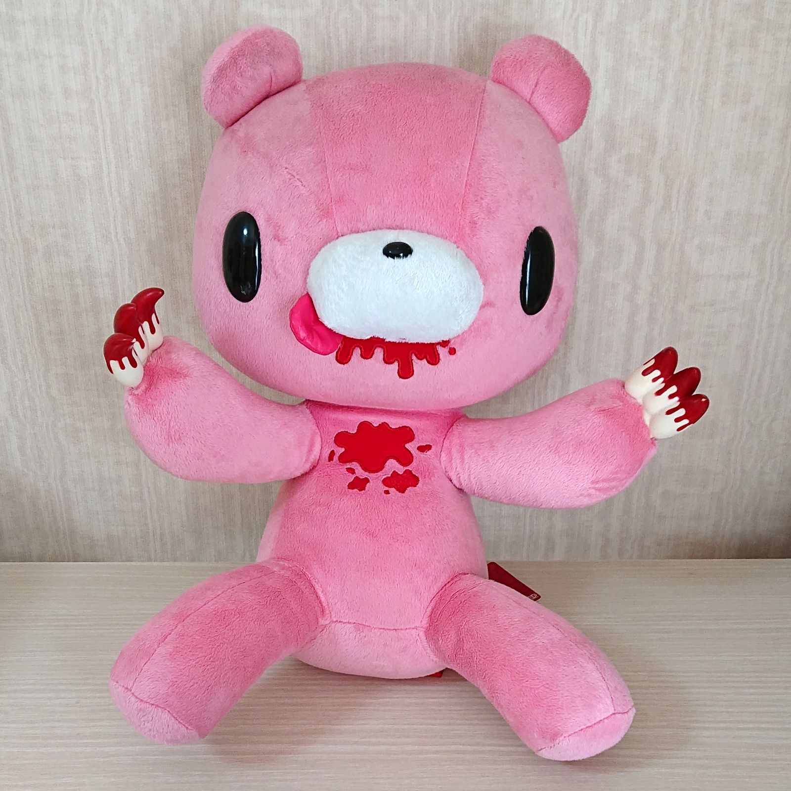 グル～ミ～ぬいぐるみ Licky 舌舐めずり ピンク スタンダード CGP-186