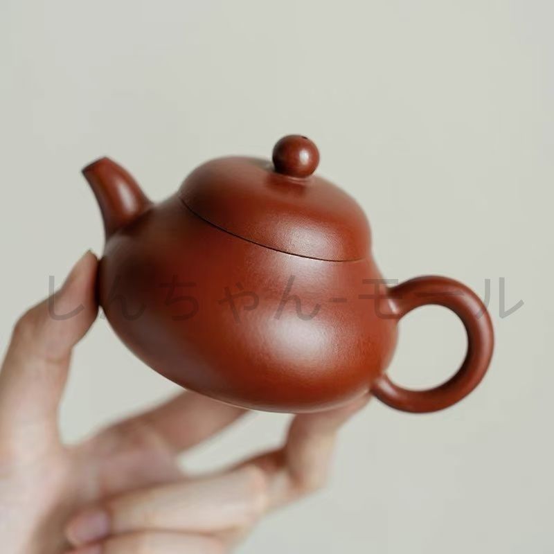極細工 手作り 急須 紫砂壺 茶壷 ティーポット 宜興紫砂 煎茶器 茶道具