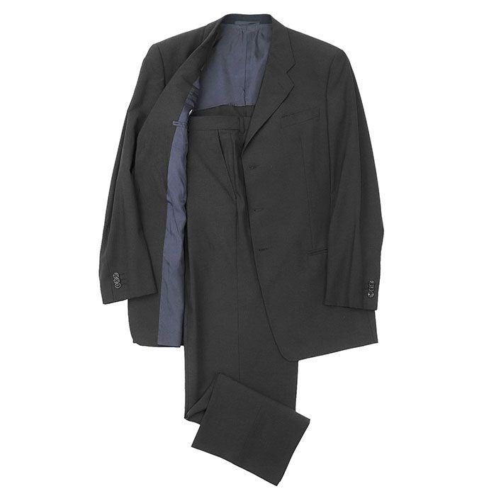 ARMANI COLLEZIONI 　セットアップ　スーツ　グレー　52Rサイズ SALE】ARMANI COLLEZIONI アルマーニ・コレッツォーニ スーツ
