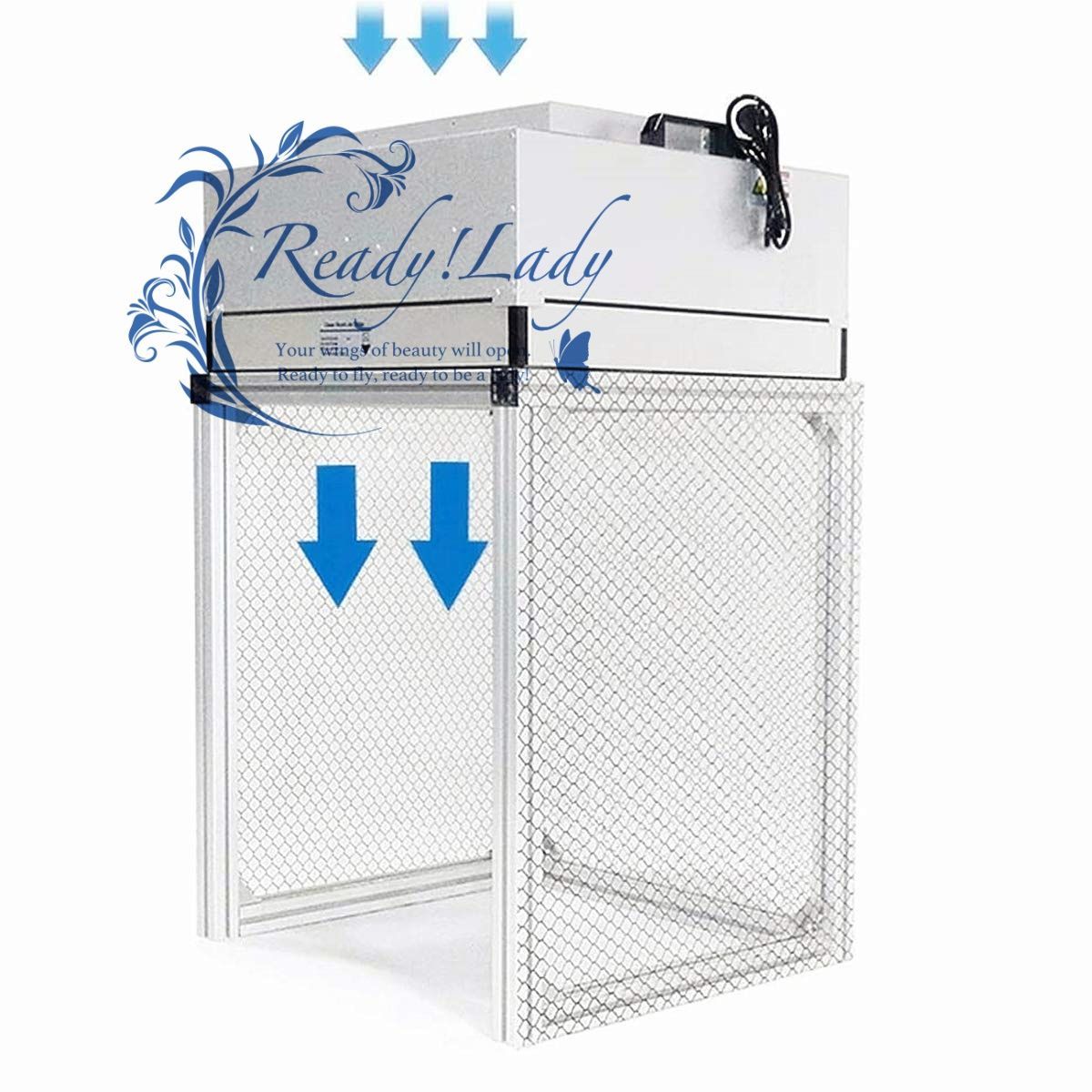 クリーンブース 小型クリーンベンチ ミニクリーンブース ミニ気流クリーンベンチ 垂直層流フード気流クリーンベンチ H-E-P-Aエアフィルター付き 平均気流速度0.45〜0.60 m|s フリーワークシングルユース 一人作業に適用