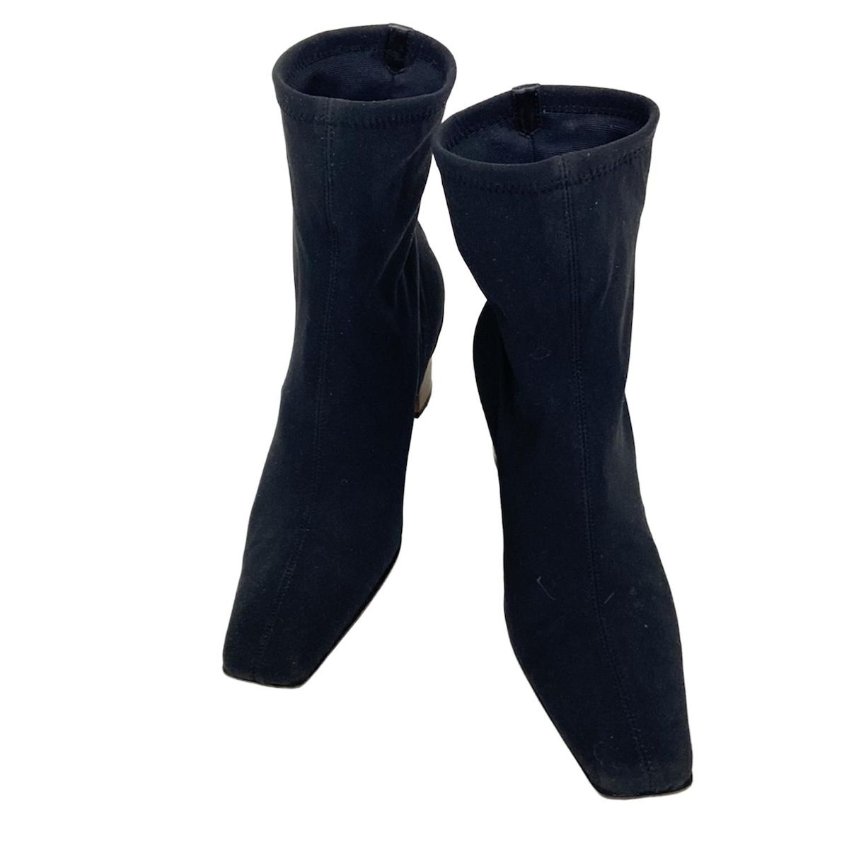 GUCCI グッチ ショートブーツ 35 C レディース - 黒 レザー