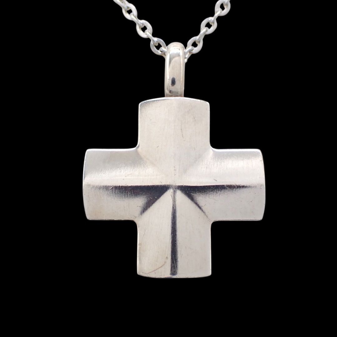 ジョージジェンセン クロス 260A ネックレス 925 シルバー 4282 - メルカリ