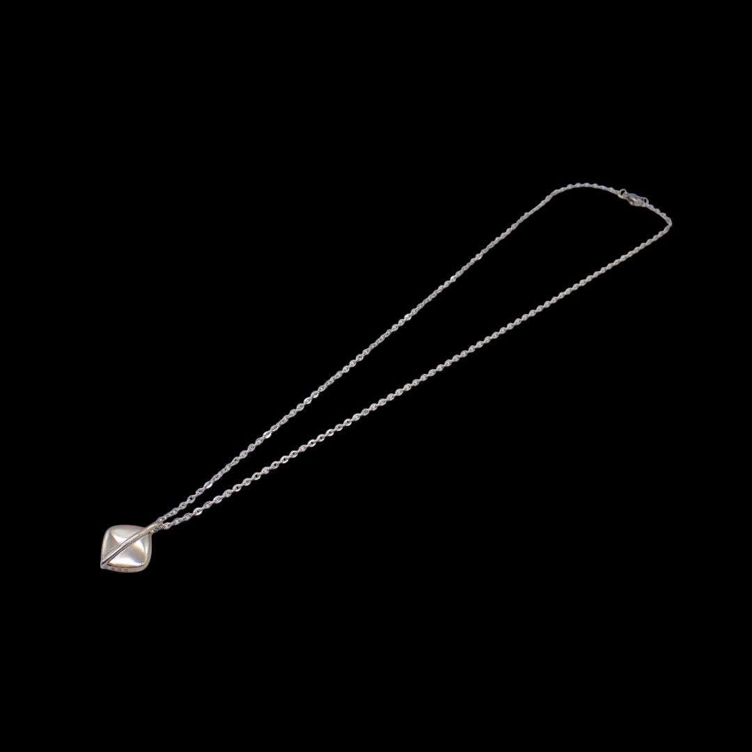 ジョージジェンセン Georg Jensen 233 ネックレス ペンダント 925 菱形