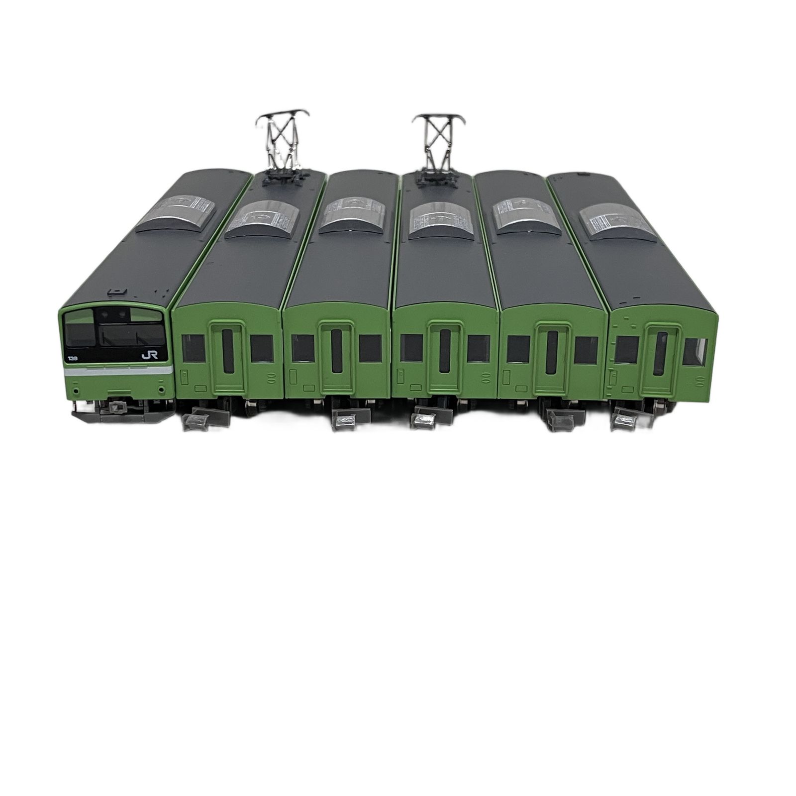 グリーンマックス 201系体質改善車未塗装キット kato床下セット 30947＞JR201系体質改善車（おおさか東線・床下グレー）6両編成セット