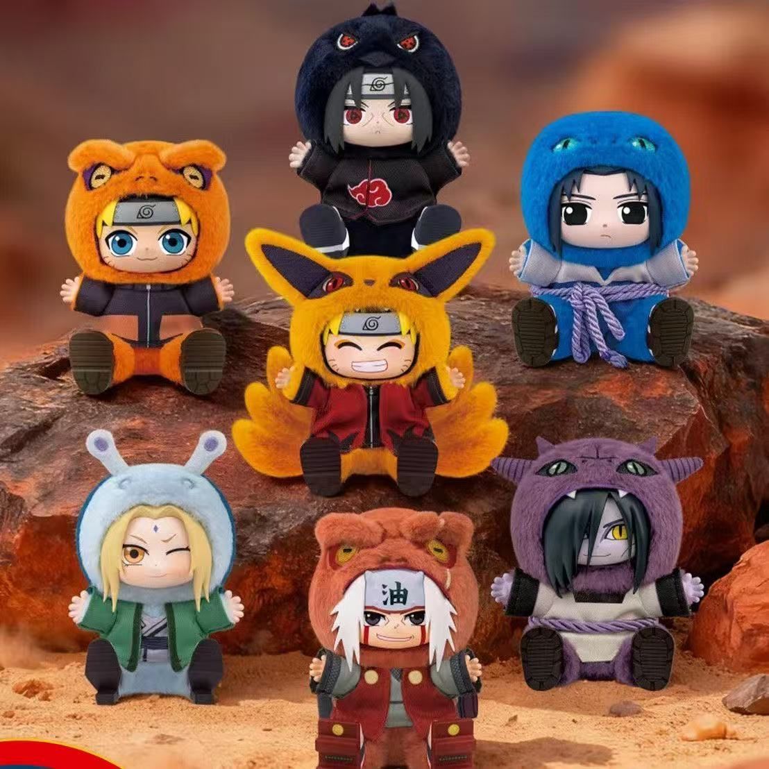 TOPTOY 正規品 「NARUTO 疾風伝 萌獣坐坐派对」 シリーズ ぬいぐるみ