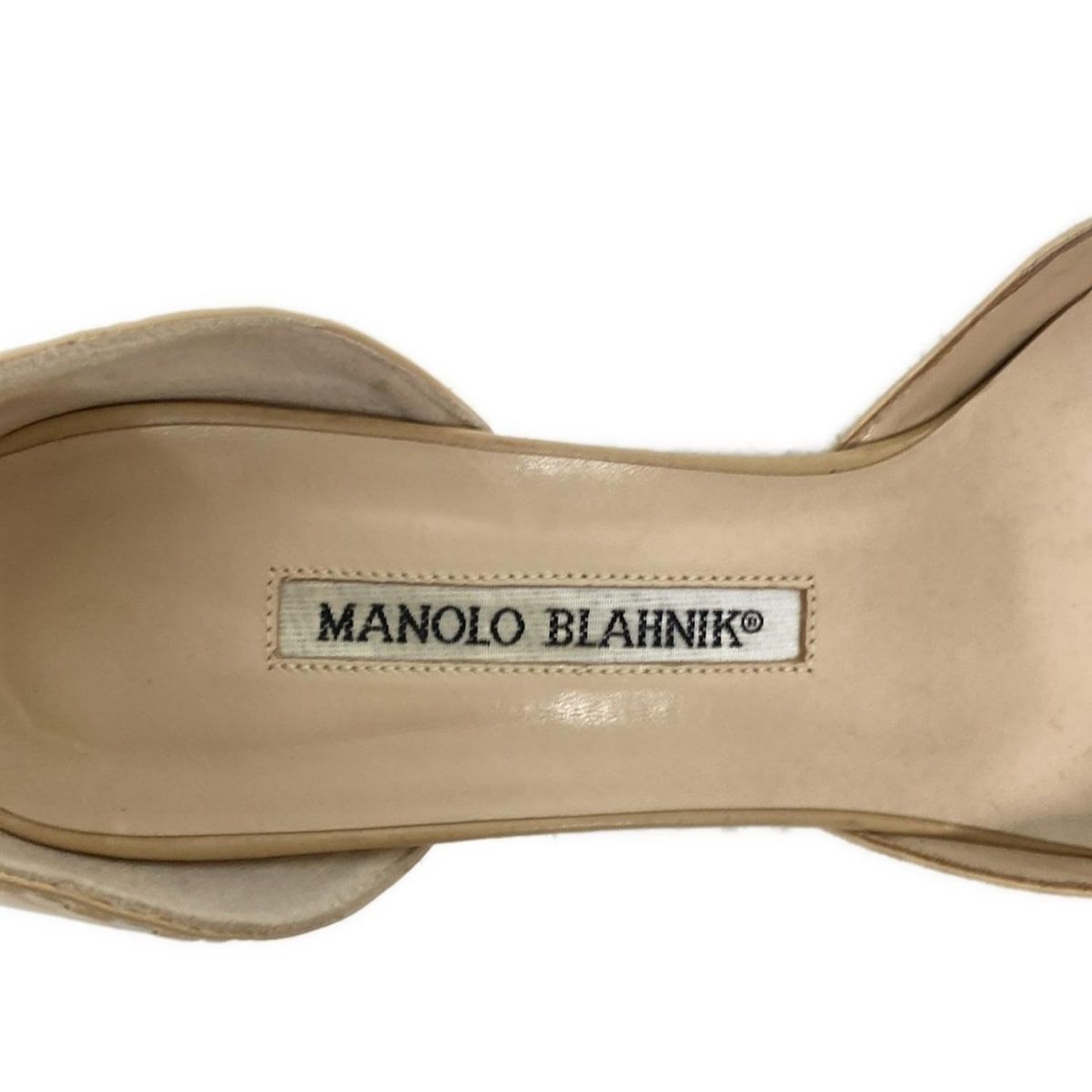 MANOLO BLAHNIK(マノロブラニク) パンプス 38 1/2 レディース