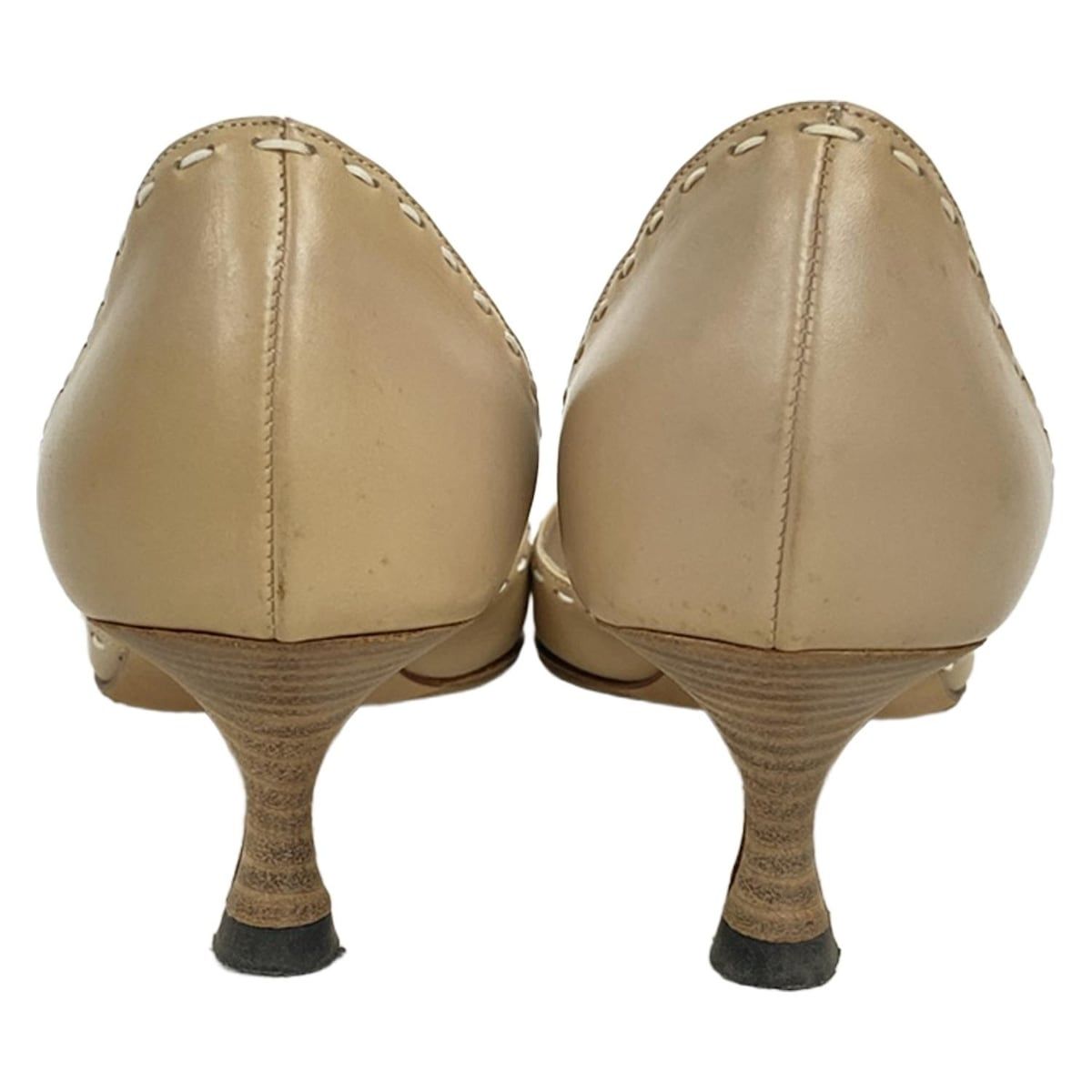 MANOLO BLAHNIK(マノロブラニク) パンプス 38 1/2 レディース