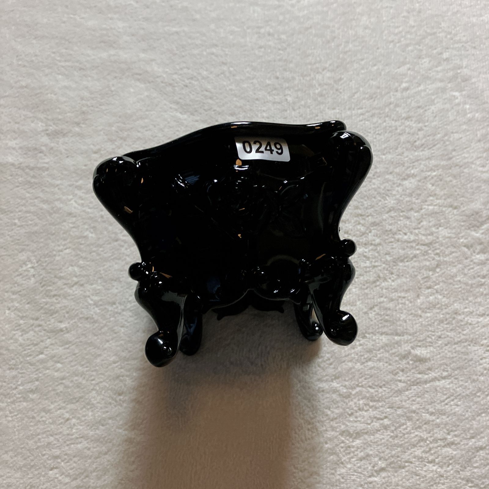 ANNA SUI アナスイ 黒 ミニジュエリーボックス ミラー付き 0249 ローズ