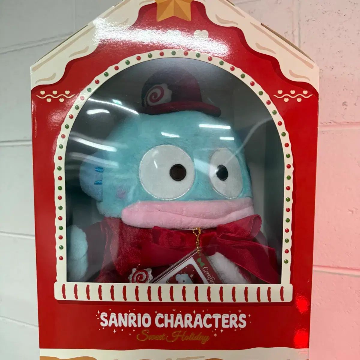 サンリオ スイート ホリデー ハンギョドン 中型 ぬいぐるみ