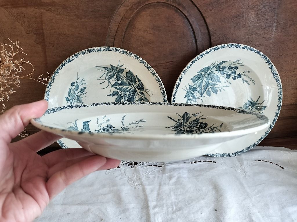 レア フランス アンティーク 19世紀フランス クレイユ 初期ファイア