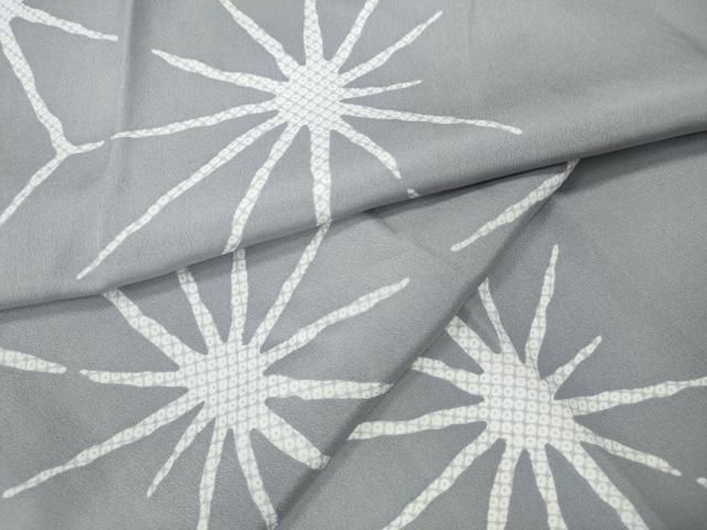 平和屋着物 長襦袢 無双仕立て 鹿の子吉祥花文 正絹 ut