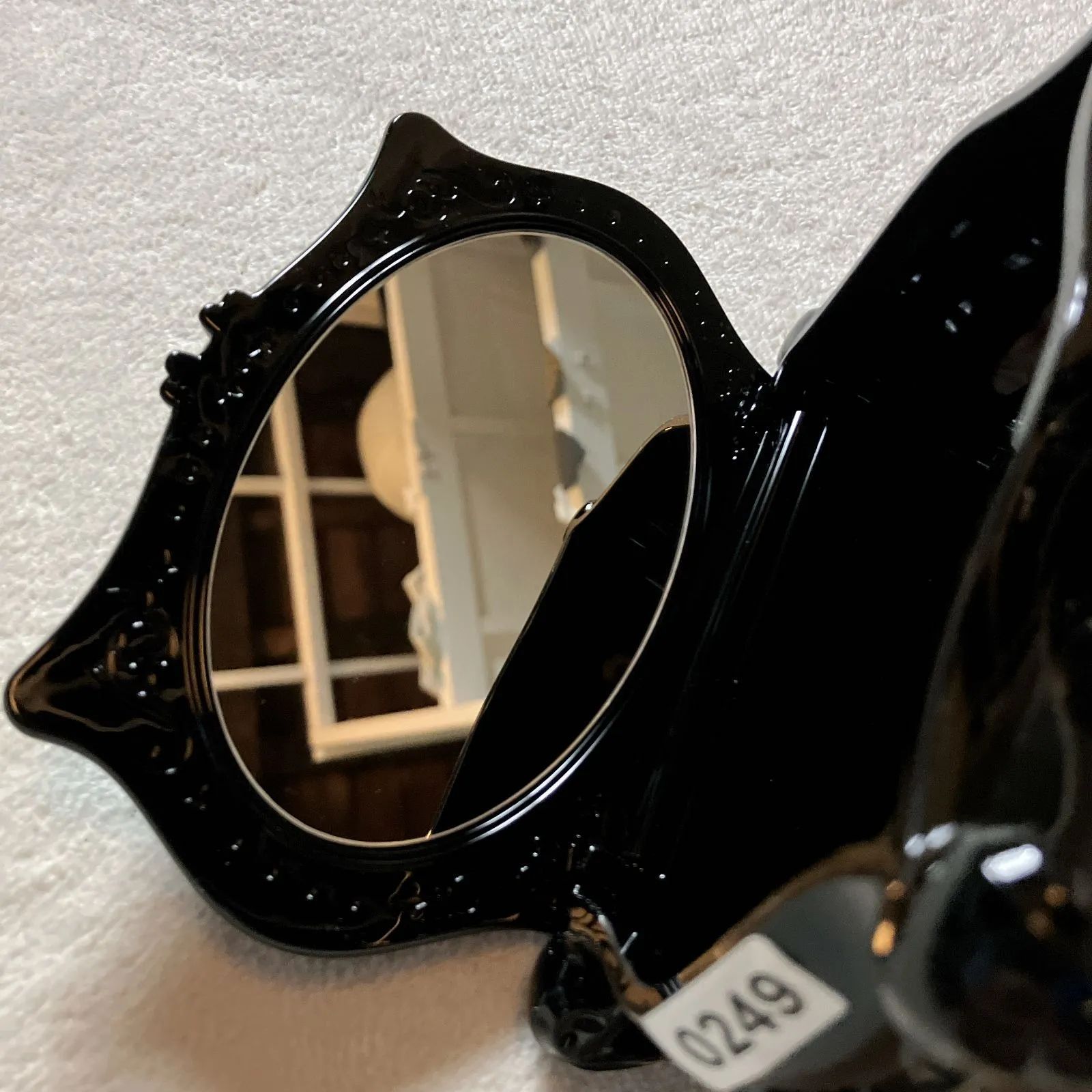 ANNA SUI アナスイ 黒 ミニジュエリーボックス ミラー付き 0249 ローズ