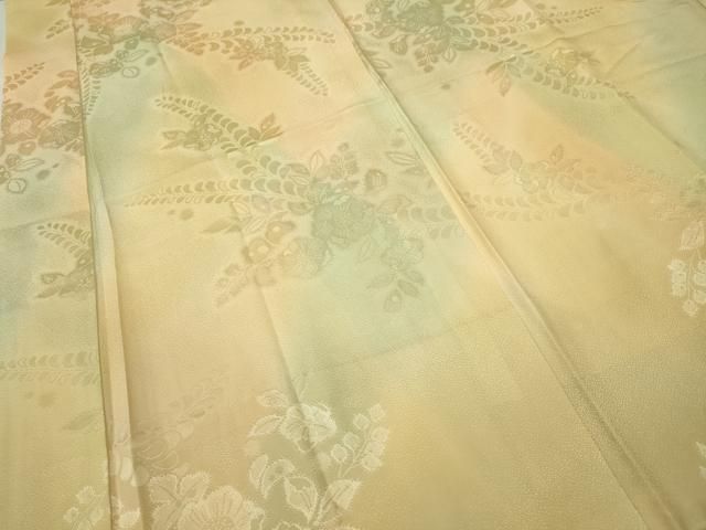 平和屋着物○長襦袢 無双仕立て 辻が花地紋 暈し染め やまと誂製 正絹