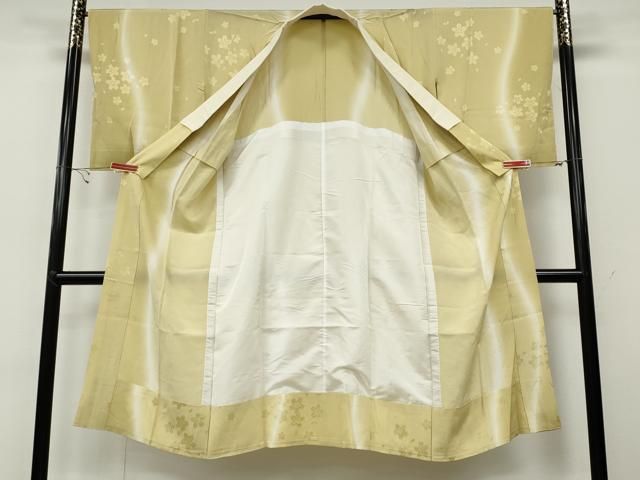 舞花地紋 暈し染め