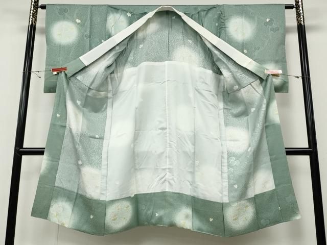 平和屋着物○長襦袢 無双仕立て 蔦の葉文 蛍暈し やまと誂製 正絹 逸品