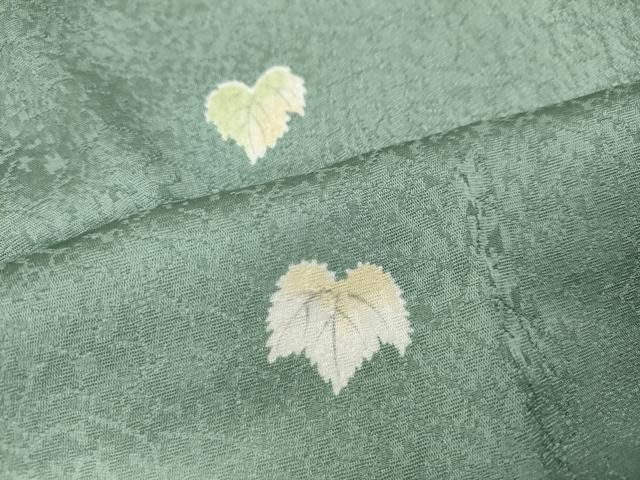 平和屋着物○長襦袢 無双仕立て 蔦の葉文 蛍暈し やまと誂