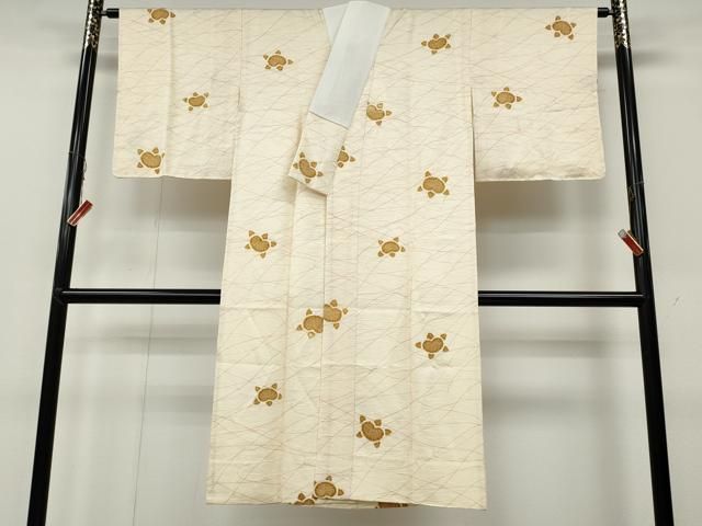 平和屋着物●長襦袢 袷 舞橘文 正絹 ut