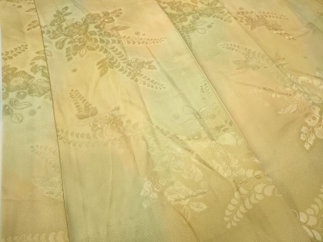 平和屋着物○長襦袢 無双仕立て 辻が花地紋 暈し染め やまと誂製 正絹