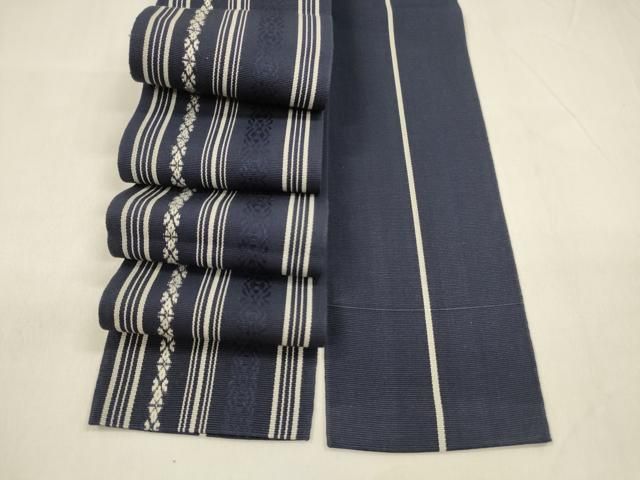 平和屋着物●男性 本場筑前博多織 角帯 献上 正絹 cm
