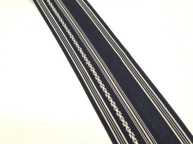 平和屋着物 男性 本場筑前博多織 角帯 献上 正絹 cm