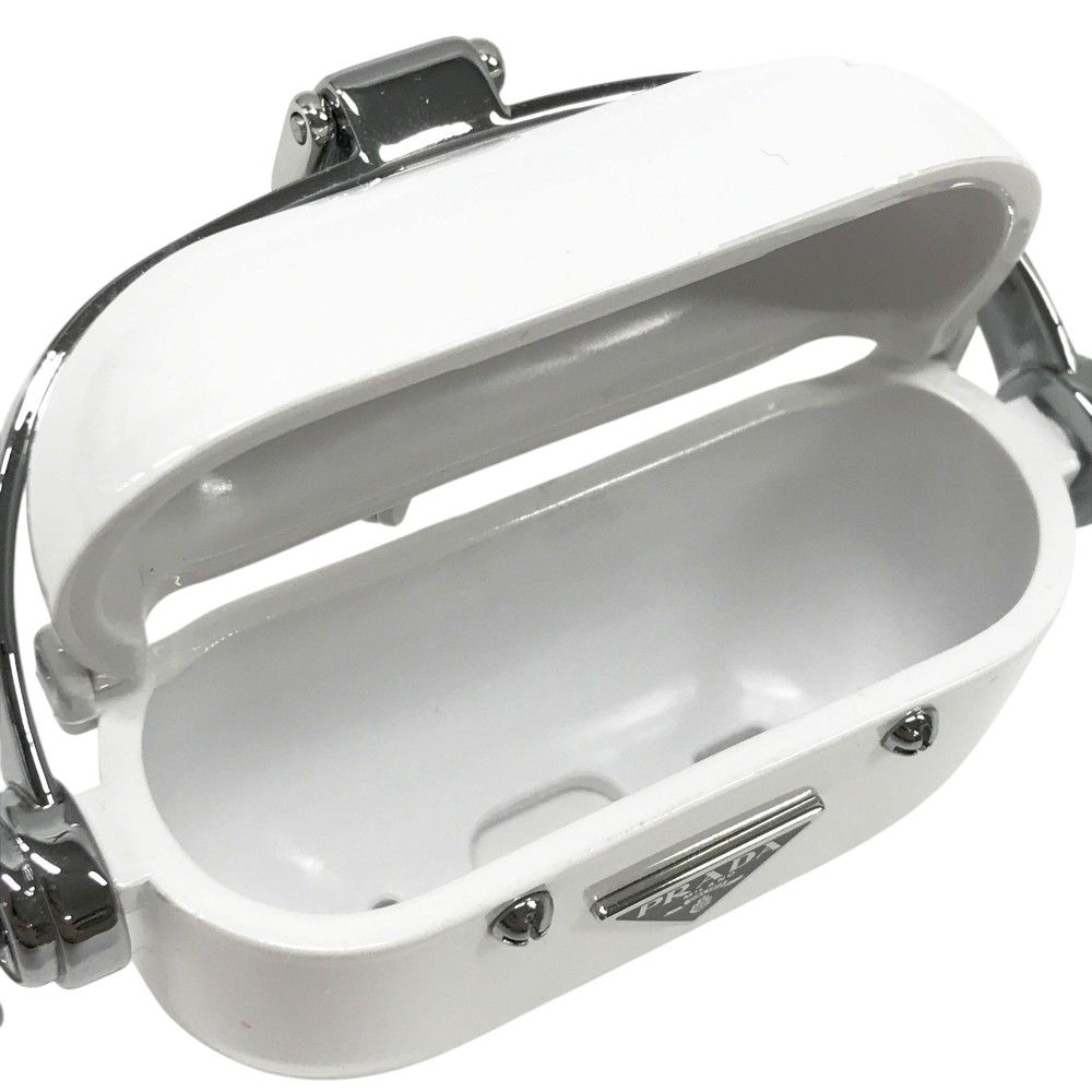 PRADA プラダ 2ZD025 AirPods Pro ケース ホワイト系 [240101510330