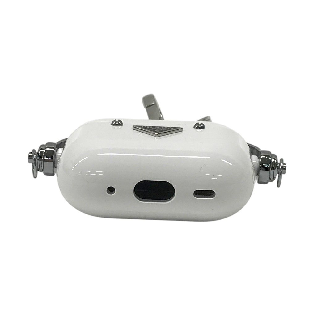 PRADA ホワイト ハンドル付き AirPodsProケース ホワイト Airpods Pro