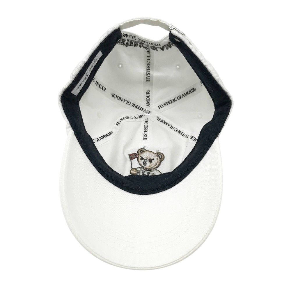 HYSTERIC GLAMOUR ヒステリックグラマー 01221QH02 キャップ ホワイト