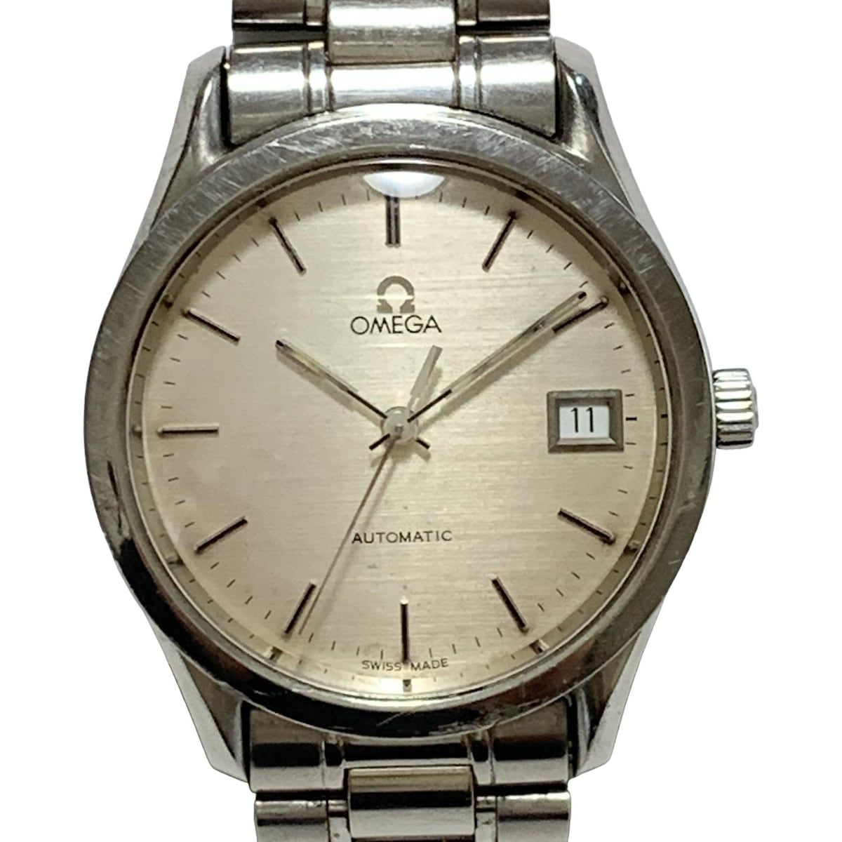 OMEGA(オメガ) 腕時計 クラシック デイト 166.0295 メンズ SS シルバー