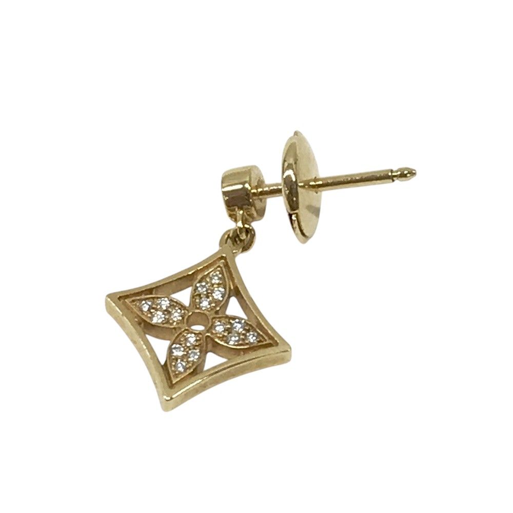 LOUIS VUITTON ルイ ヴィトン Q06168 ピアス片方 AU750 K18YG 18金