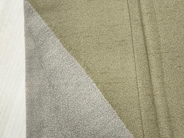 平和屋着物○石川県指定無形文化財 牛首紬 白山工房 手織り 訪問着