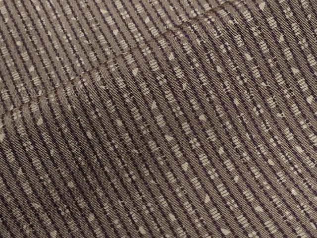 平和屋着物○銀座きしや 小紋 縞 たとう紙付き 正絹 逸品 CABA6251yc