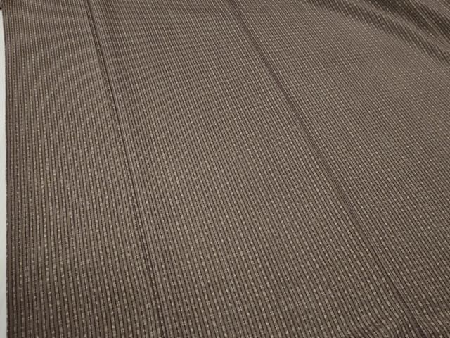 平和屋着物●銀座きしや　小紋　縞　たとう紙付き　正絹　逸品　CABA6251yc 平和屋着物○銀座きしや 小紋 縞 たとう紙付き 正絹 逸品 CABA6251yc