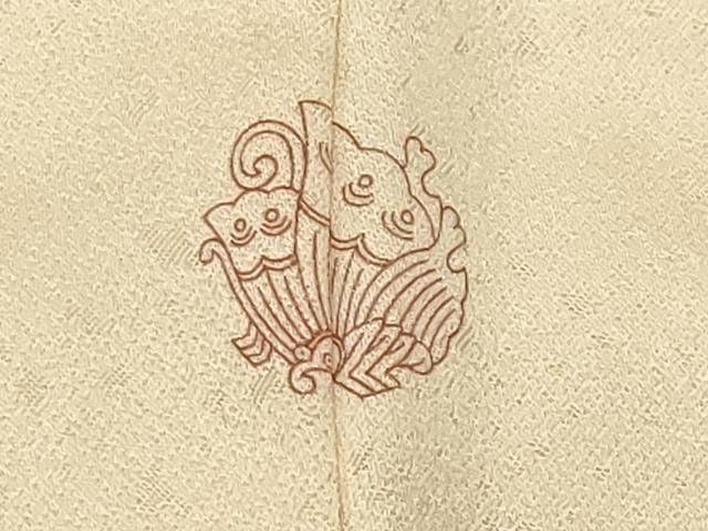 平和屋着物○訪問着 宝尽くし舞蝶文 蛍暈し 金彩 正絹 逸品 CABA9640gh