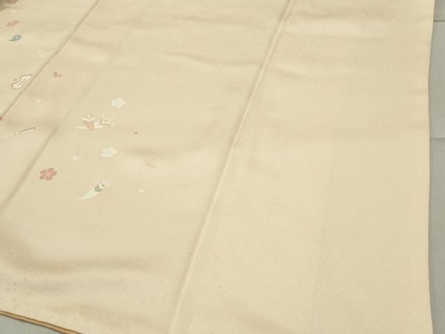 平和屋着物○訪問着 宝尽くし舞蝶文 蛍暈し 金彩 正絹 逸品 CABA9640gh