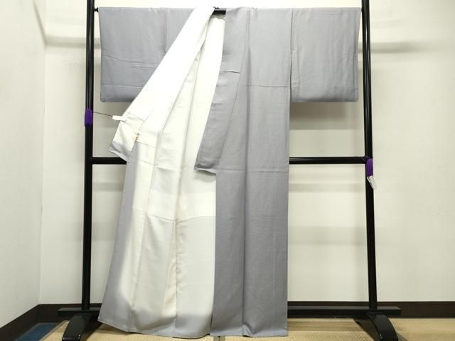  平和屋着物●上質な色無地 紋意匠 薄色 ますいわ屋扱い 正絹 gh 色無地 着物