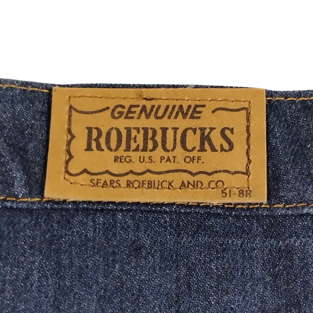 SEARS ROEBUCKS シアーズ ローバックス ヴィンテージ SCOVIL ジッパー USA製 デニムパンツ インディゴ サイズ不明 正規品 / 53135 SEARS ROEBUCKS シアーズ ローバックス ヴィンテージ SCOVIL ジッパー