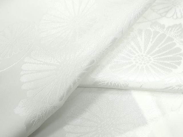 平和屋着物●長襦袢　無双仕立て　芝草菊地紋　洗える着物　未使用　CABA6275yc 平和屋着物○長襦袢 無双仕立て 芝草菊地紋 洗える着物 未使用