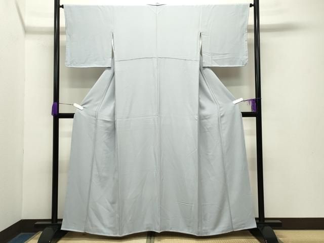 平和屋着物●上質な色無地 秘色色 正絹 ♥ gh