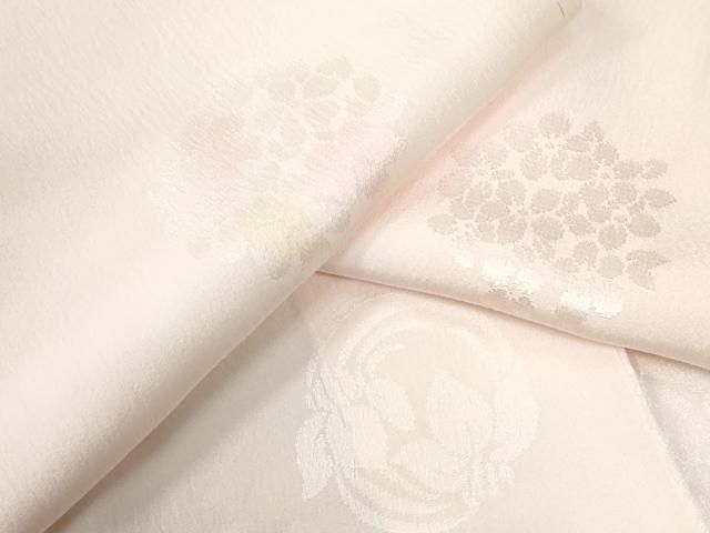 平和屋着物●長襦袢 袷 花丸地紋 暈し染め 正絹 ♥ yc