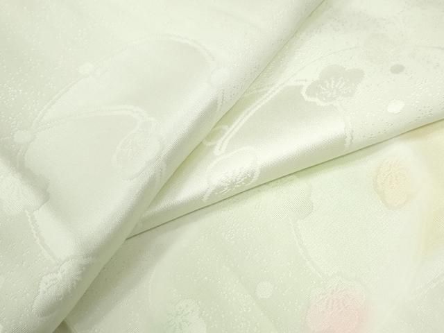 平和屋着物●長襦袢 無双仕立て 梅地紋 暈し染め 正絹 yc