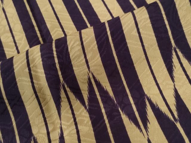 平和屋着物○長襦袢 無双仕立て 矢羽文様 正絹 逸品 未使用 CABA6284yc