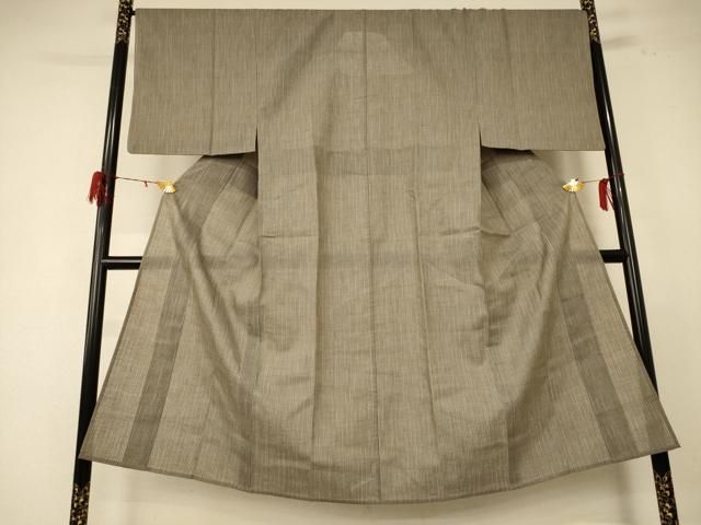 平和屋着物 夏物 男性 紗紬 縞 正絹 jd