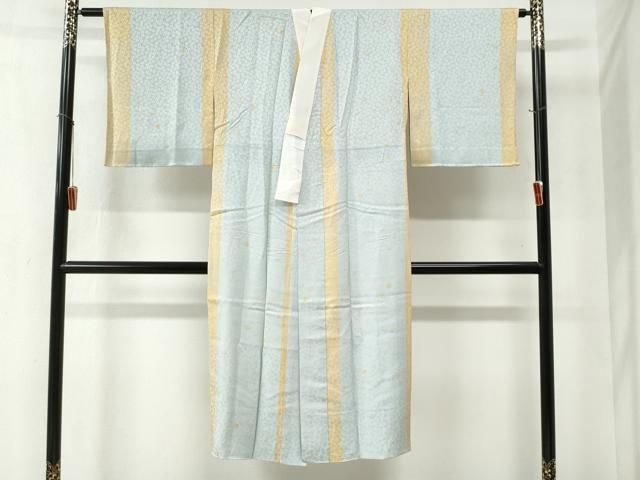 平和屋着物●長襦袢 袷 舞花文 正絹 yc